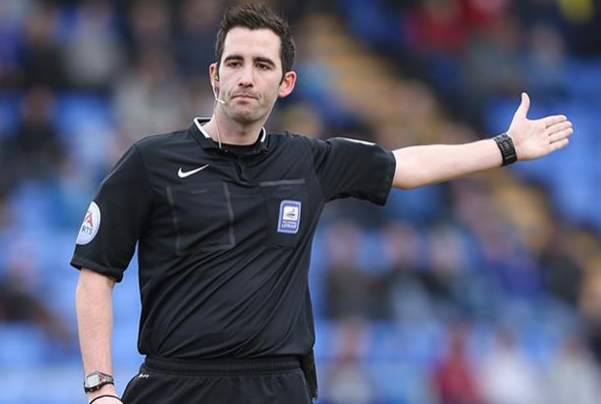 CHRIS KAVANAGH will referee Stoke City’s EFL Cup Third Round tie with Hull City