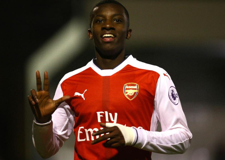 Nketiah hat-trick secures win for Arsenal