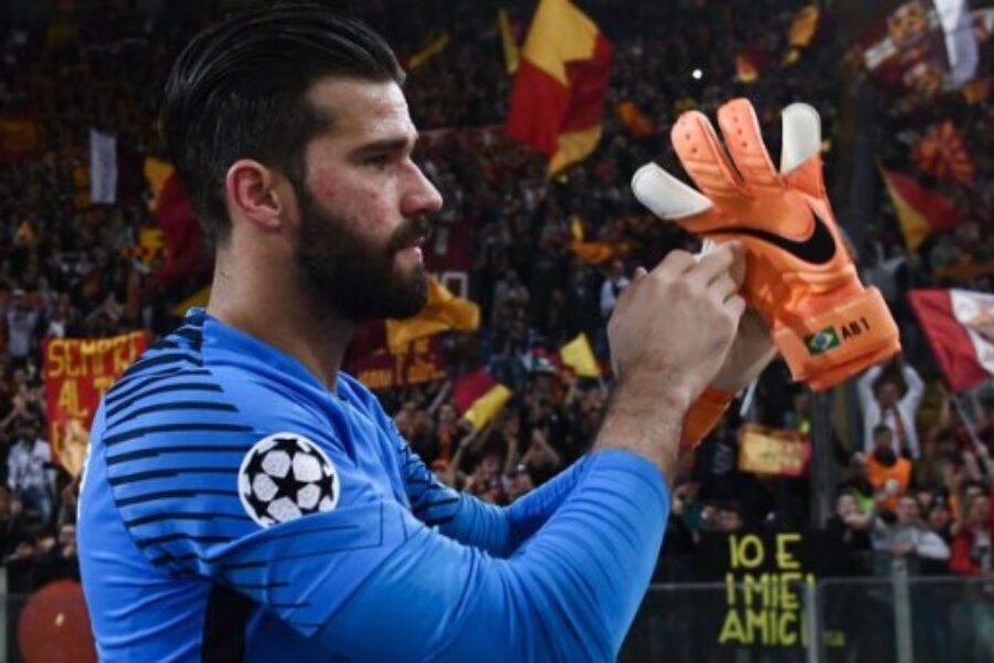 Alisson: Leaving Roma for Liverpool made me cry