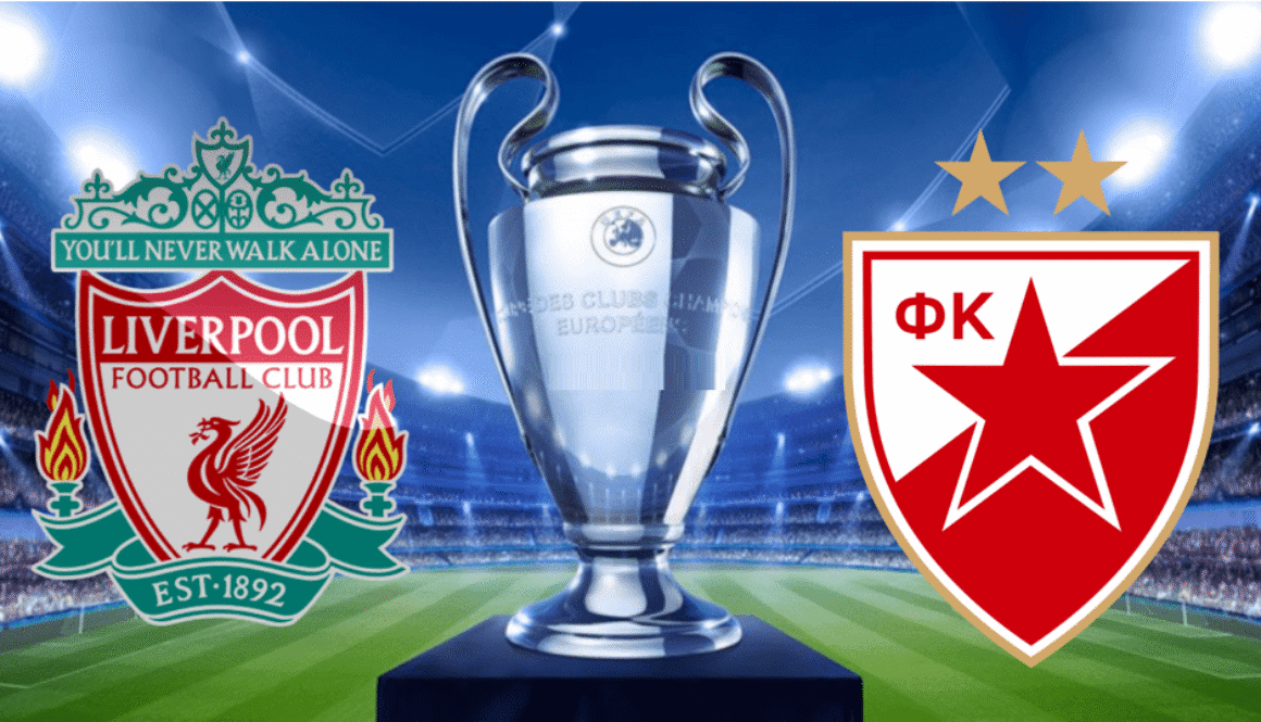 Liverpool vs Red Star Belgrade UEFA Champions League Date: Wednesday, 24 October