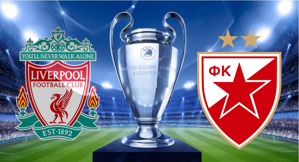 Liverpool vs Red Star Belgrade UEFA Champions League Date: Wednesday, 24 October