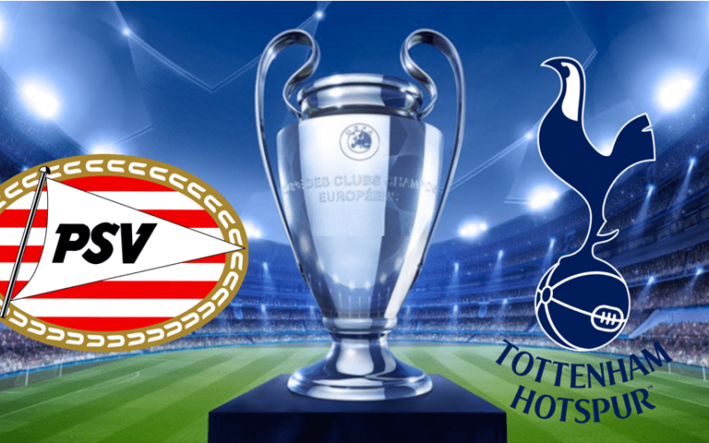 PSV Eindhoven vs Tottenham UEFA Champions League Date: Wednesday, 24 October