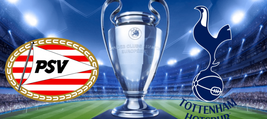 PSV Eindhoven vs Tottenham UEFA Champions League Date: Wednesday, 24 October