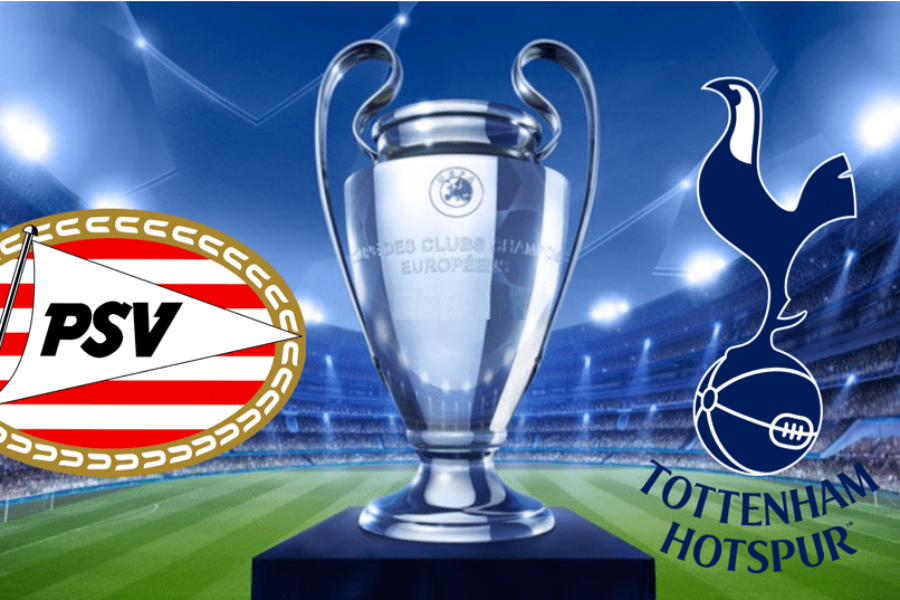 PSV Eindhoven vs Tottenham UEFA Champions League Date: Wednesday, 24 October