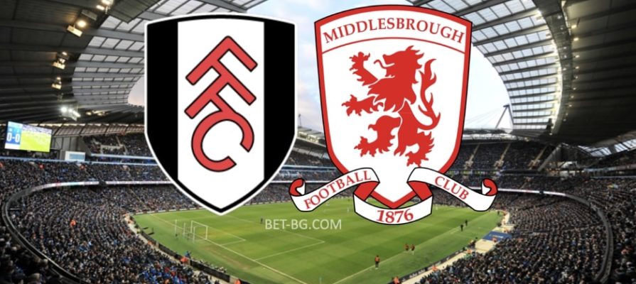 Fulham - Middlesbrough bet365