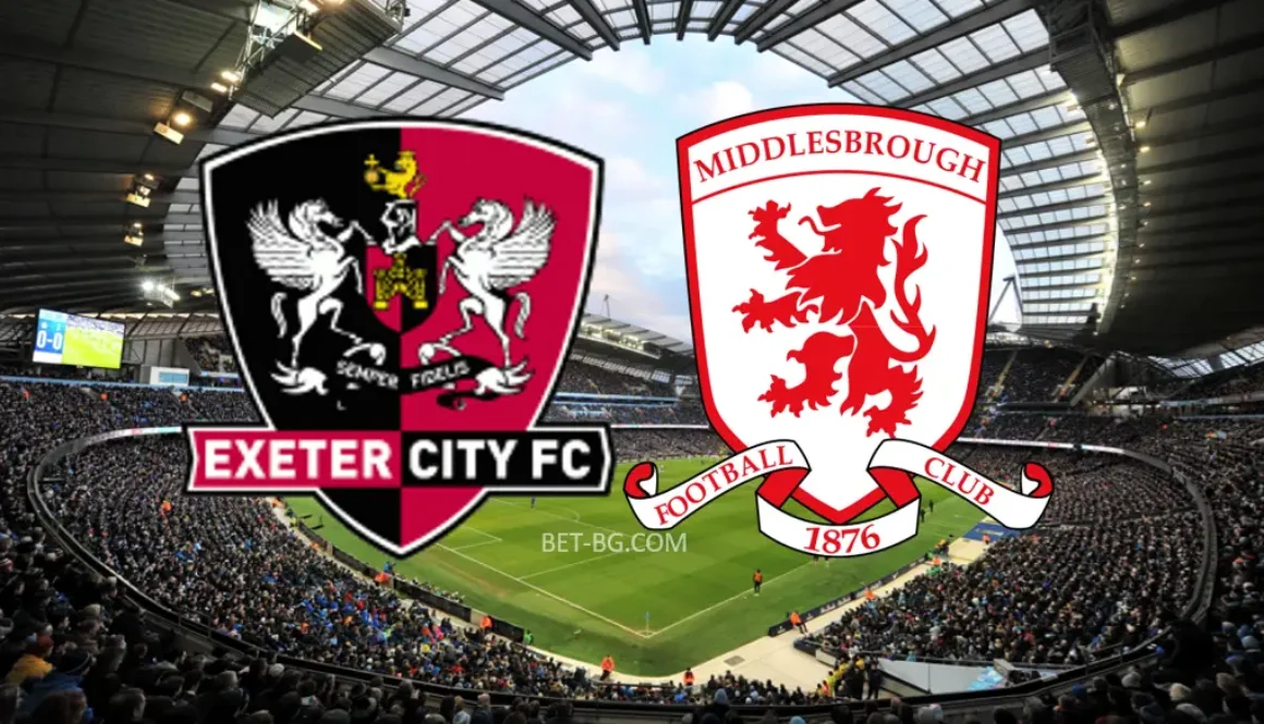 Exeter - Middlesbrough bet365
