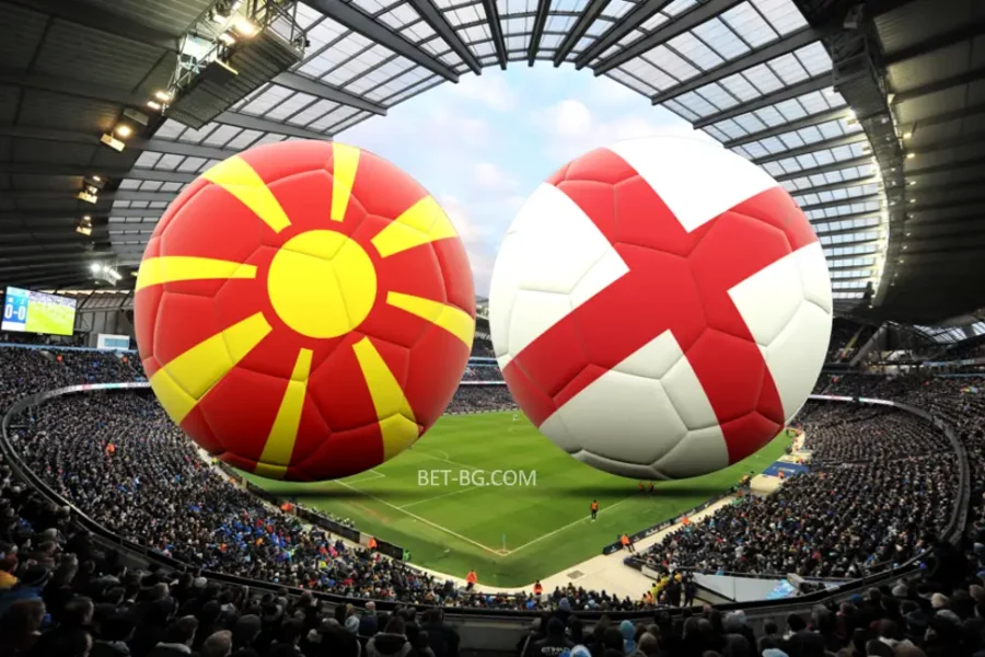 North Macedonia - England bet365