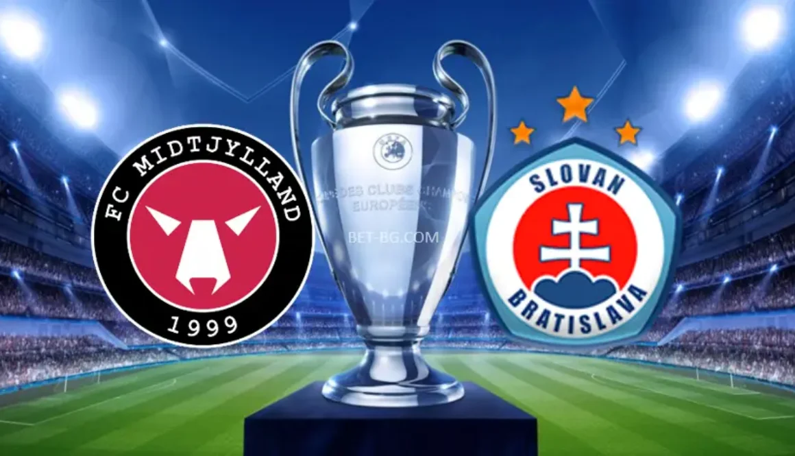 Midtjylland - Slovan Bratislava bet365