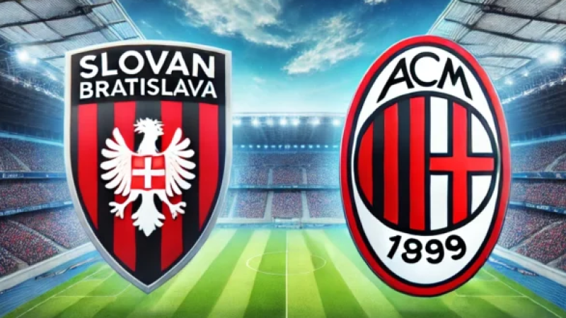 Slovan Bratislava - AC Milan bet365