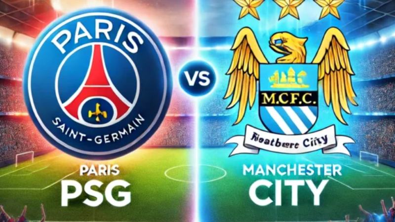 PSG and Manchester City bet365