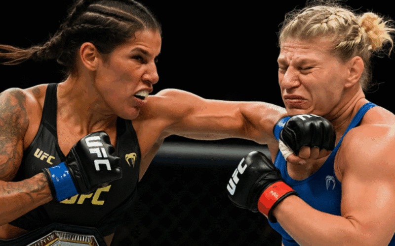 Julianna Peña and Kayla Harrison at UFC 316 bet365
