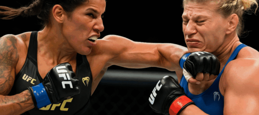 Julianna Peña and Kayla Harrison at UFC 316 bet365