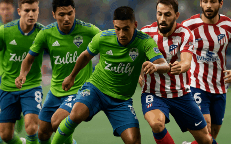 Seattle Sounders - Atletico Madrid bet365