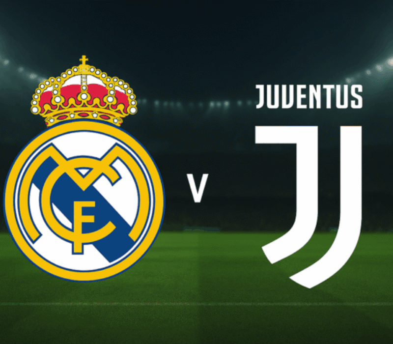 Real Madrid and Juventus
