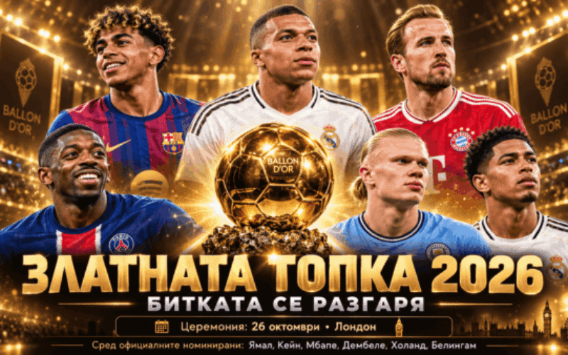 Ballon d'Or 2026 bet365